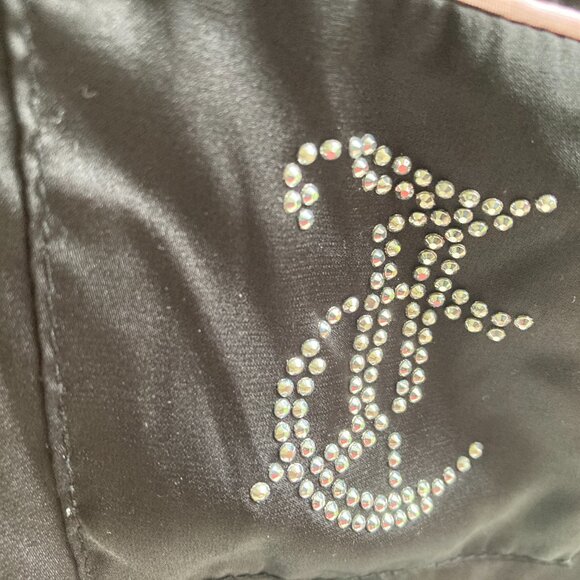 Juicy Couture Pajama Set Sz L  Crown Embellished Logos - Picture 2 of 9